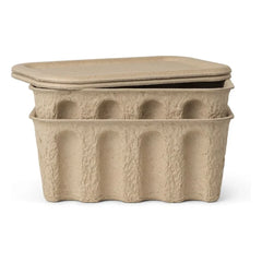 Ferm Living - Caja de almacenamiento de papel - Set de 2
