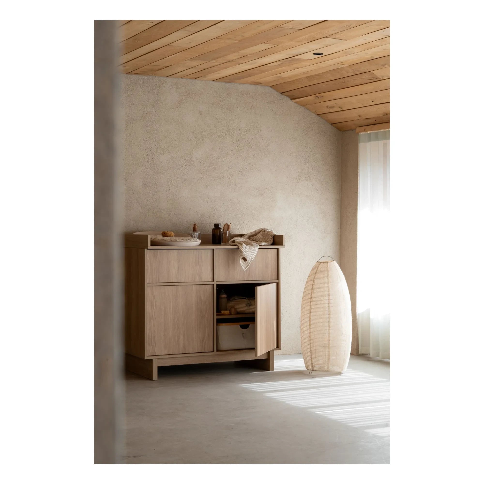 Quax - Cesto de almacenaje Kyo | Beige