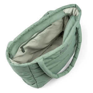 Done by deer - Bolso de maternidad acolchado | Verde