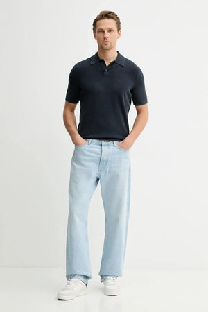 Camiseta de algodón con cuello Marc O'Polo