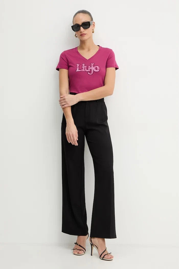 Camiseta de algodón Liu Jo