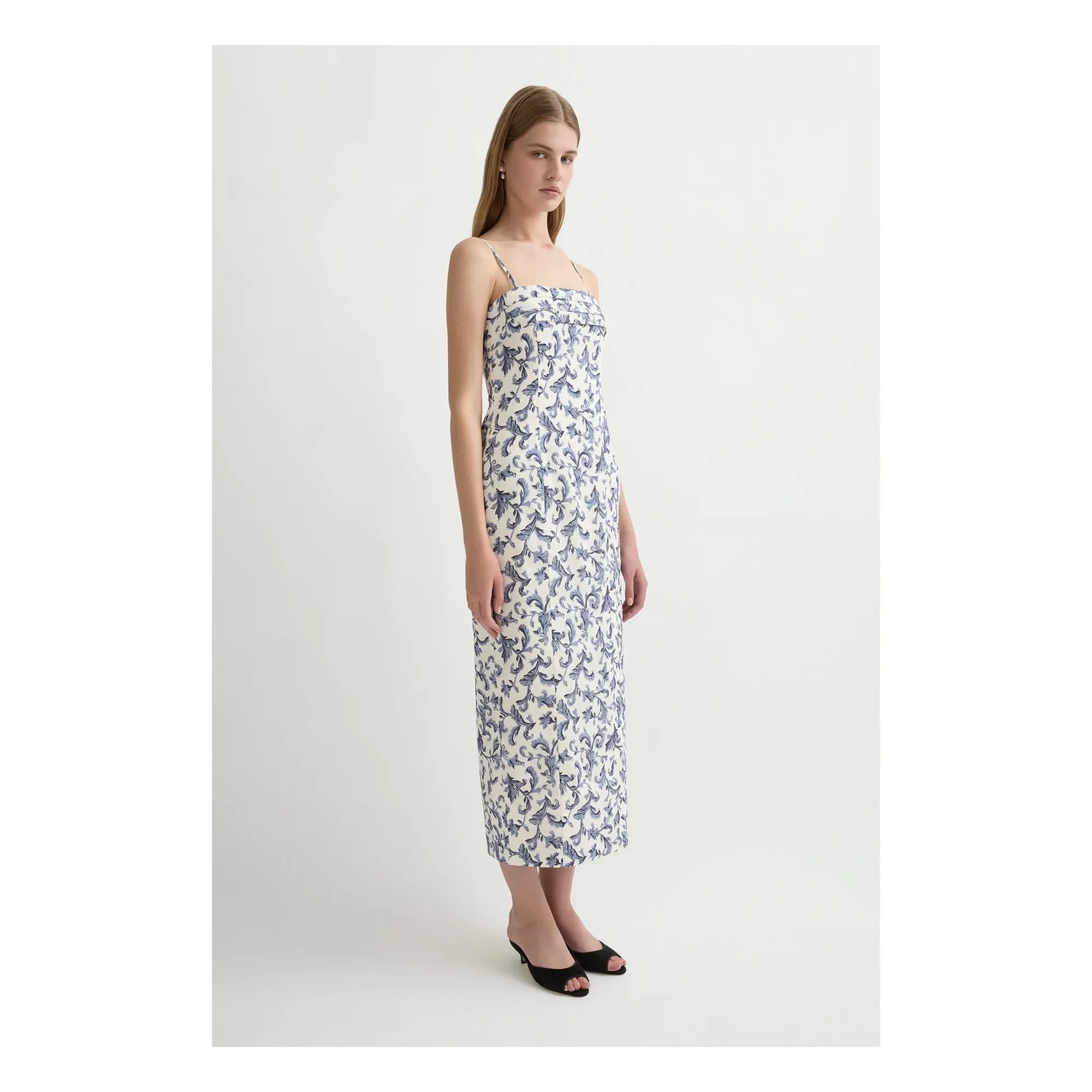 Posse - Vestido Rue Lino | Azul