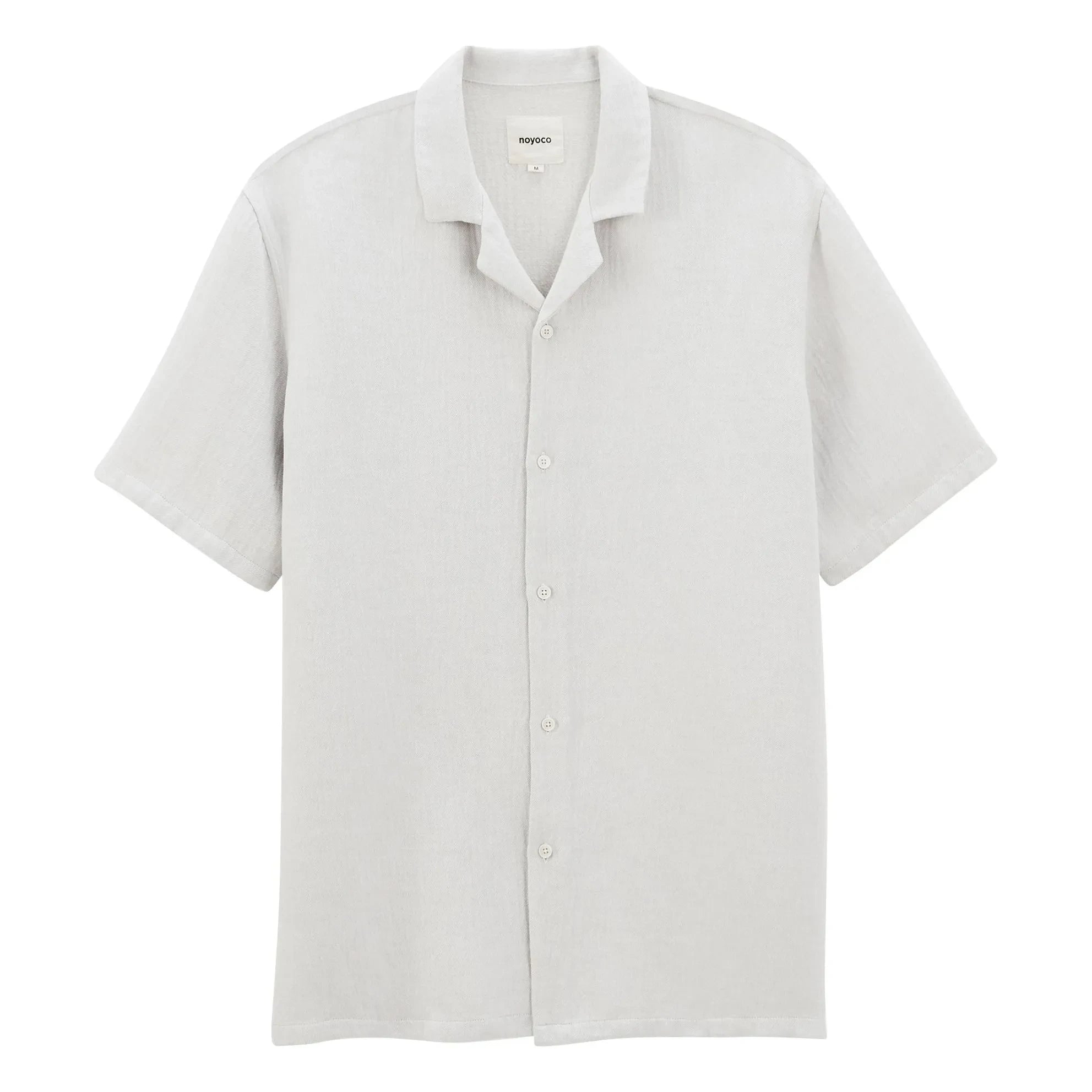 Noyoco - Camisa de lino Orleans | Gris claro