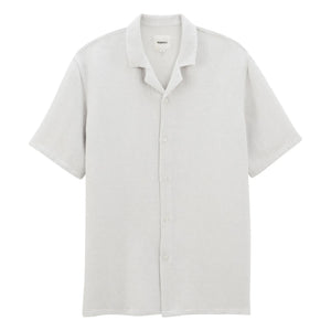 Noyoco - Camisa de lino Orleans | Gris claro