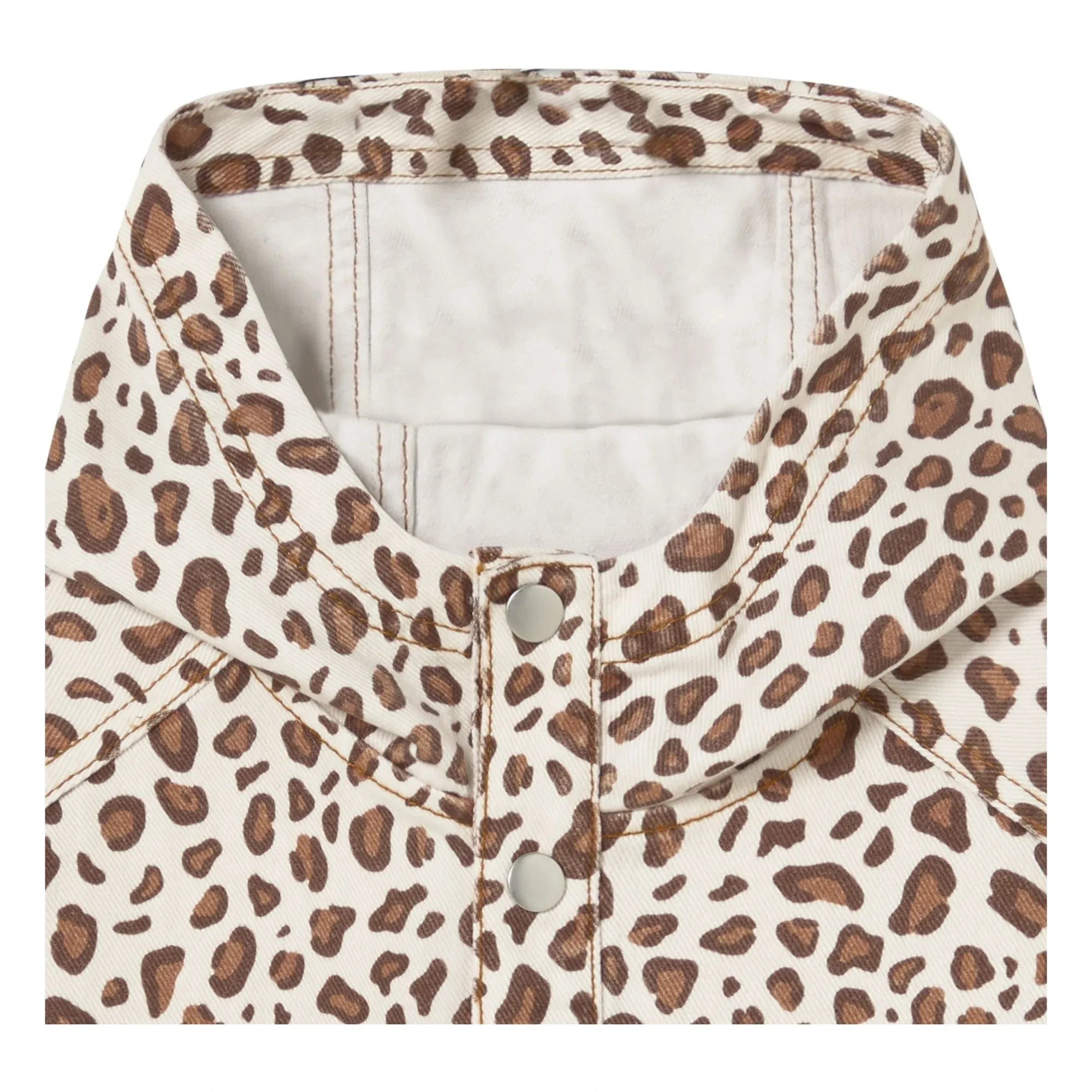 Tinycottons - Chaqueta leopardo | Blanco