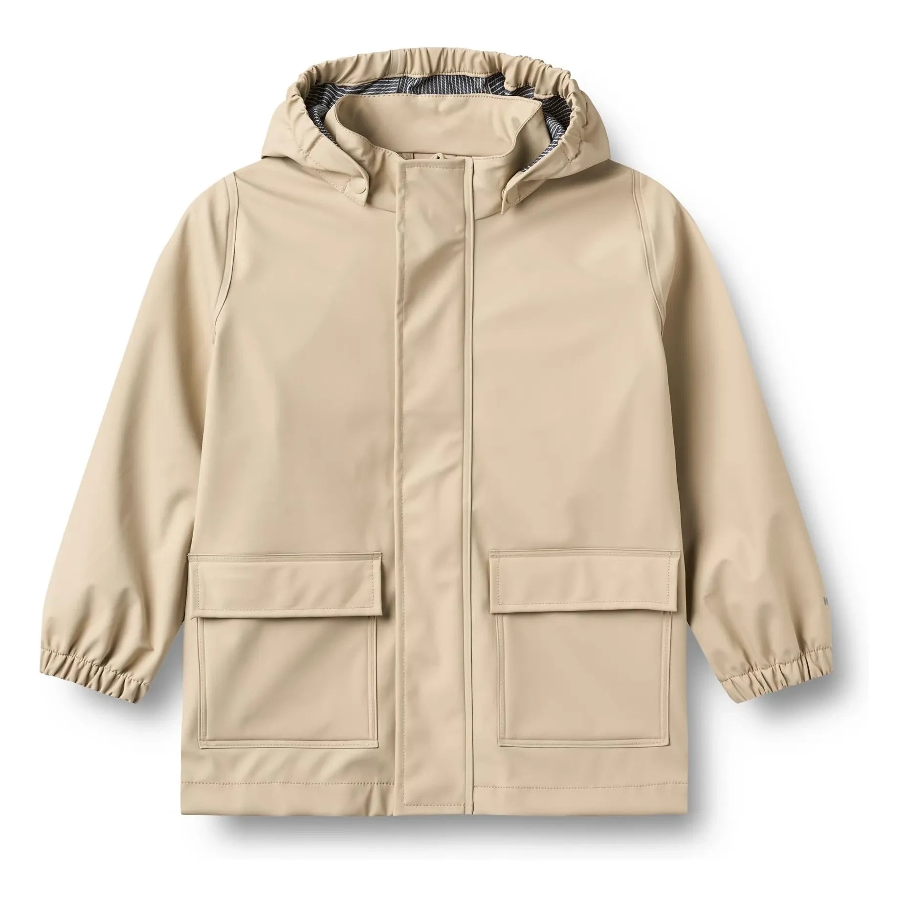 Wheat - Ollo Chaqueta Impermeable de Fibra Reciclada | Beige