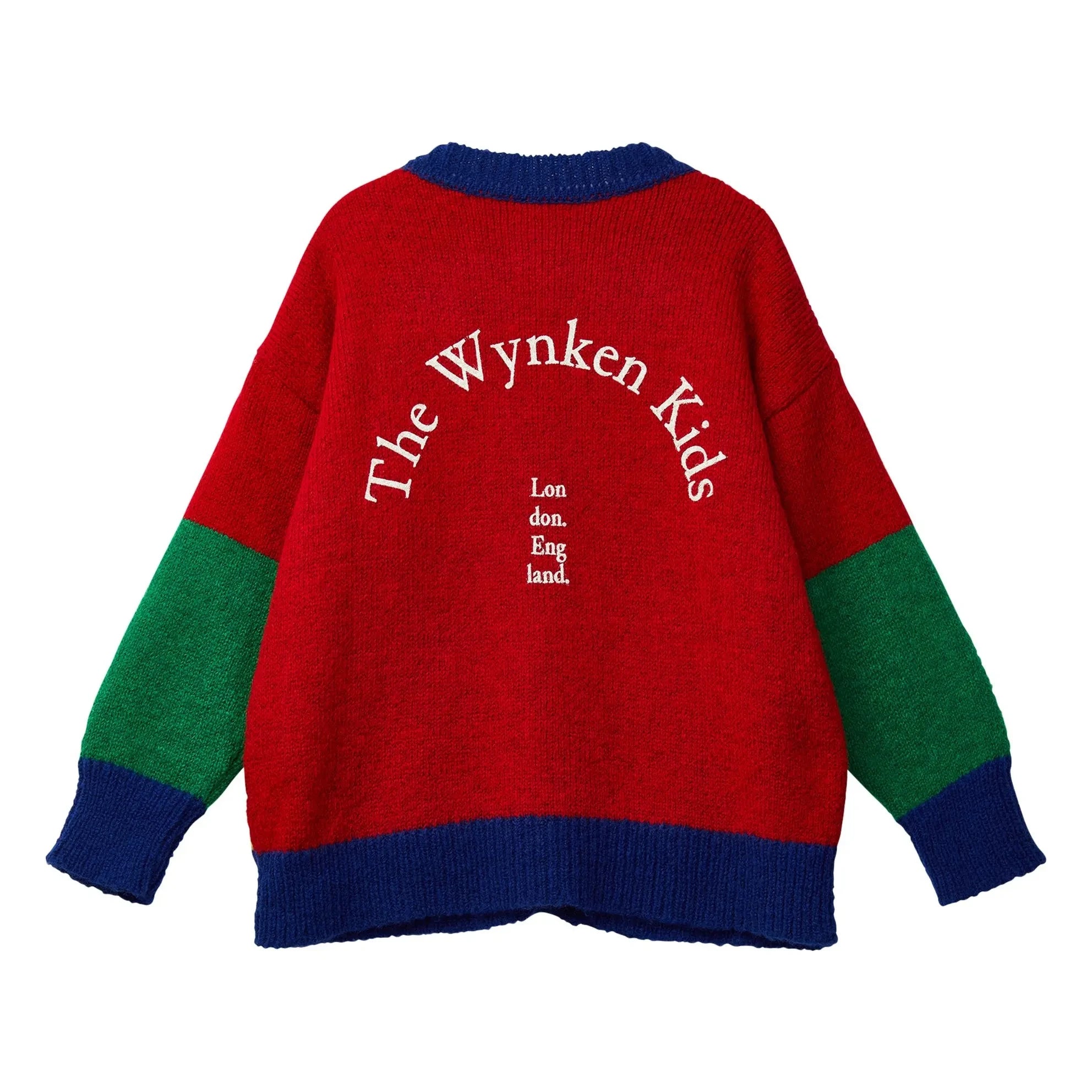 Wynken - Cárdigan de lana Lively Lento | Rojo