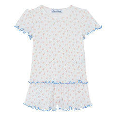 Tartine et Chocolat - Pijama corto estampado floral | Crudo