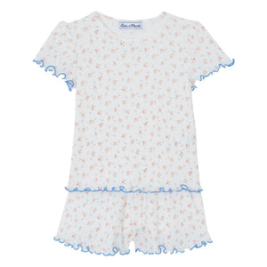 Tartine et Chocolat - Pijama corto estampado floral | Crudo