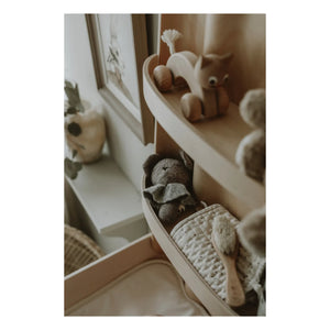 By BO design - Cambiador de pañales de pared - natural