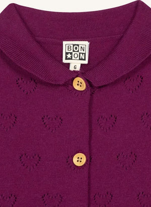 Bonton - Lilou Hırka | Mor