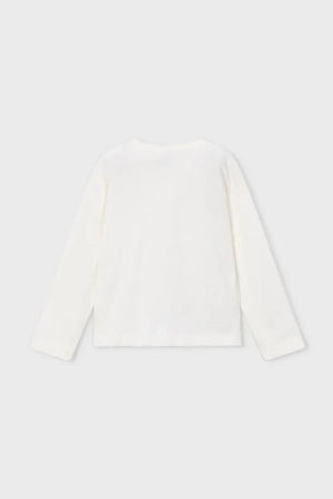 Mayoral blusa de algodón de manga larga para niños