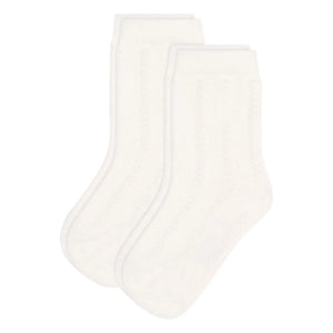 Petit Bateau - 2 Pares de Calcetines | Blanco