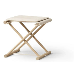 Oliver Furniture - Meşe ve kanvastan Camp çocuk taburesi