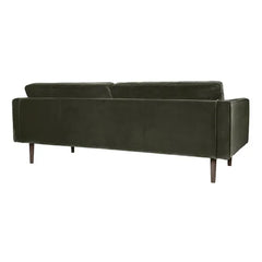Broste Copenhagen - Sofá de 3 plazas Wind Velvet | Verde oliva