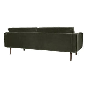Broste Copenhagen - Sofá de 3 plazas Wind Velvet | Verde oliva