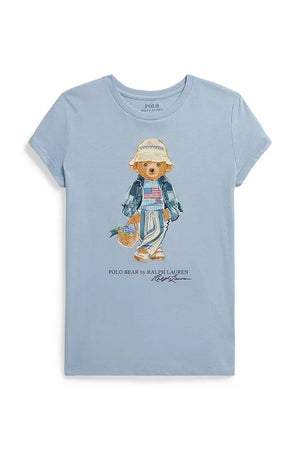 Polo Ralph Lauren camiseta básica de algodón para niños