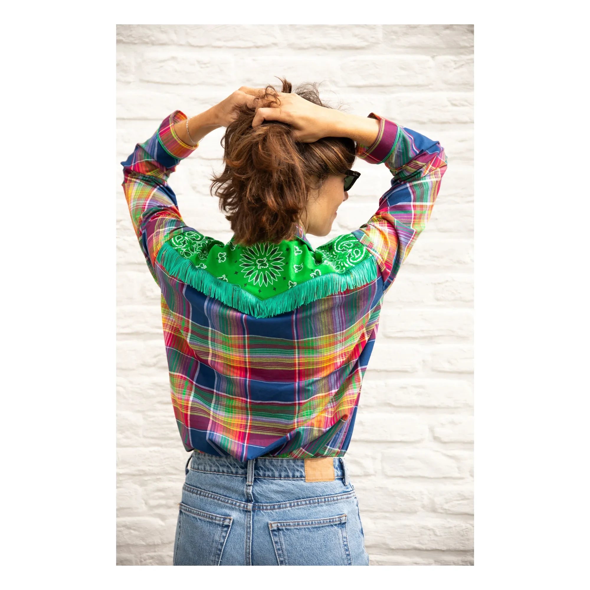 Paolina - Blusa Rihanna Ranch | Azul marino