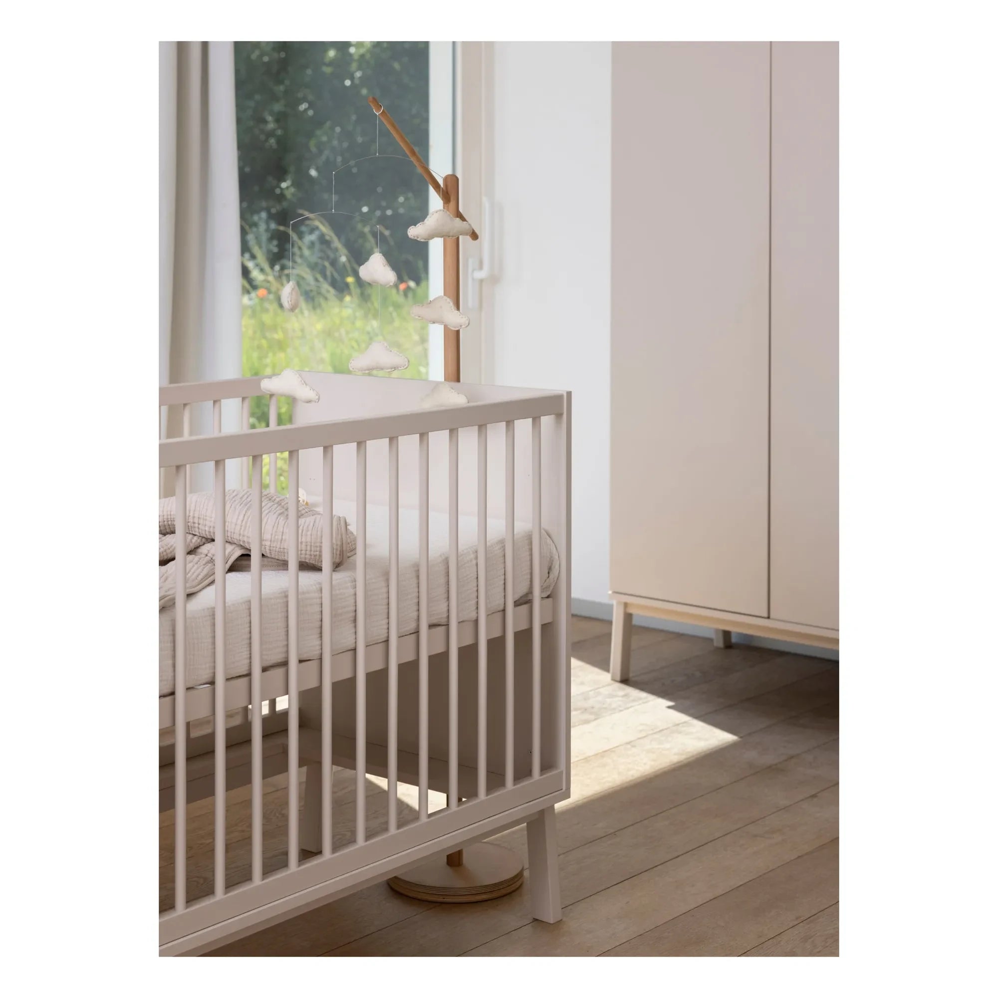 Quax - Cuna Ashi 60x120 cm | Clay