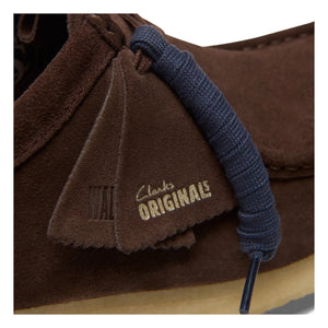 Clarks - Zapatillas Wallabee | Marrón oscuro