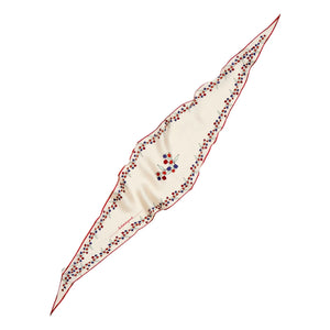 Becksöndergaard - Pañuelo de Seda Carna Diamond | Crema