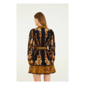 Vestido Farm Rio - Majestic Garden | Negro