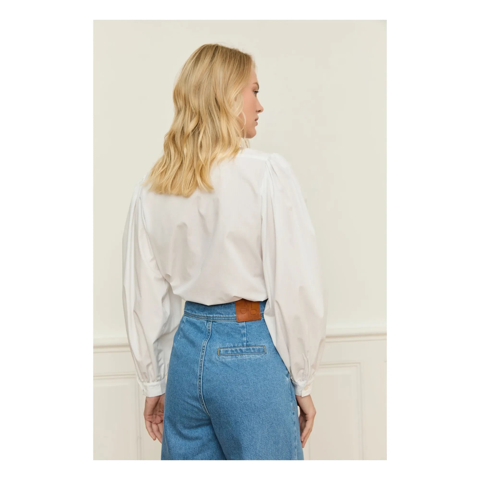 Maria de la Orden - Blusa de cuento de hadas | Blanco