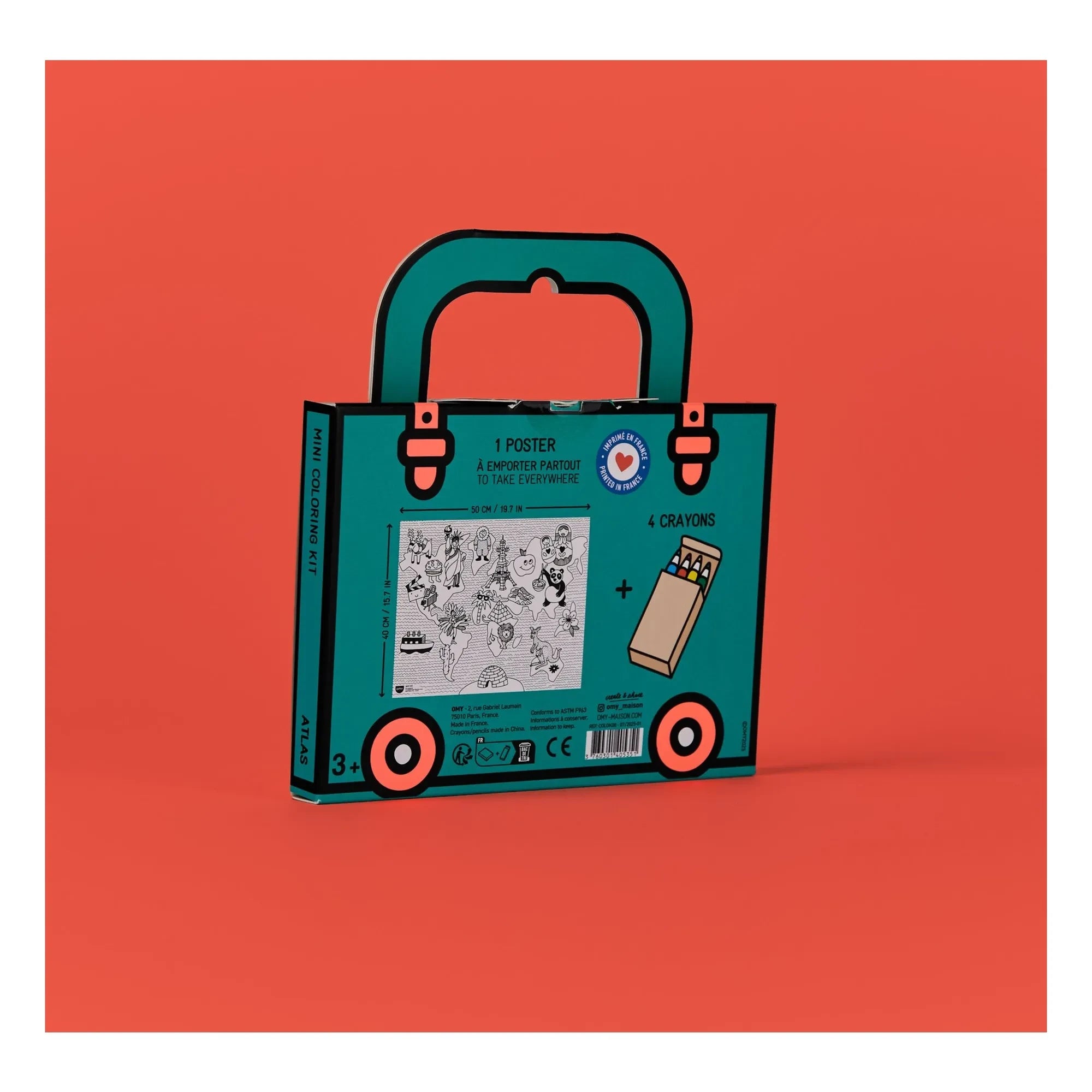 Omy - Set de mini-dibujo Atlas
