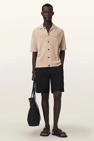 AllSaints Chaleco de Algodón para Hombre ARKTX