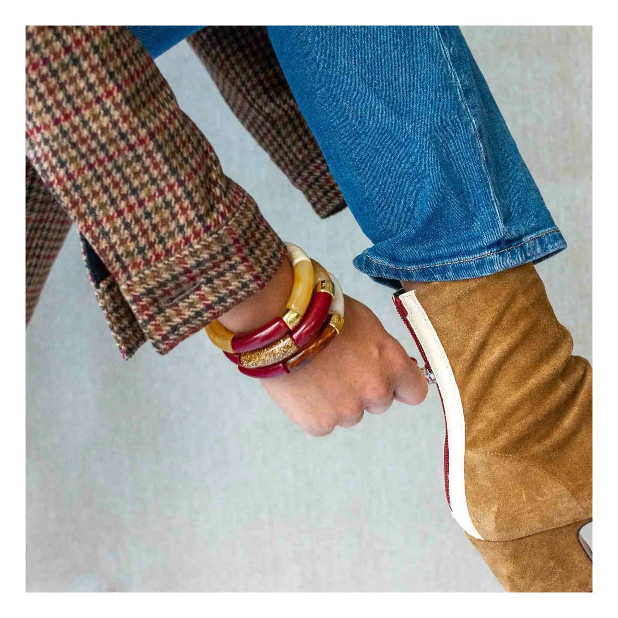 Parabaya - Sol 3 Pulsera | Crema