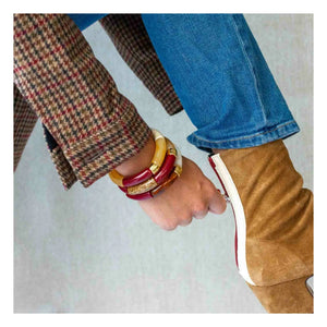 Parabaya - Sol 3 Pulsera | Crema