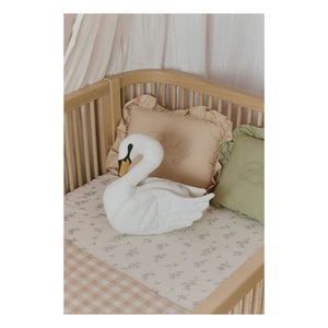 Lorena Canals - Cojín Cisne | Blanco