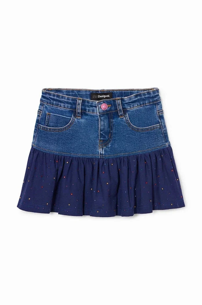 Falda vaquera Desigual para niños