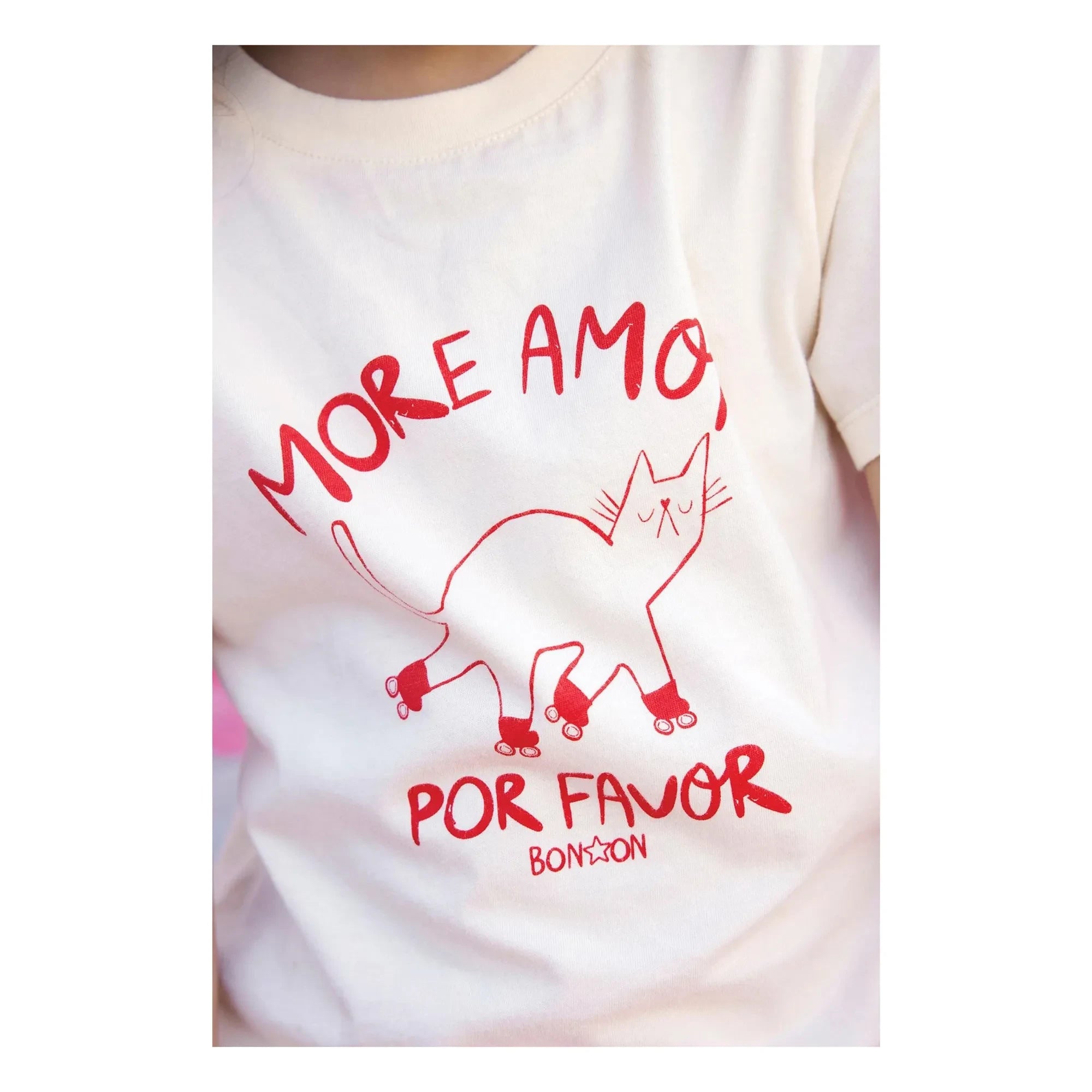Bonton - Camiseta Tubo Amor | Vainilla