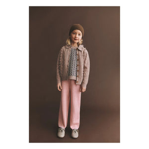 FUB - Aran Yün Hırka | Toz Pembe