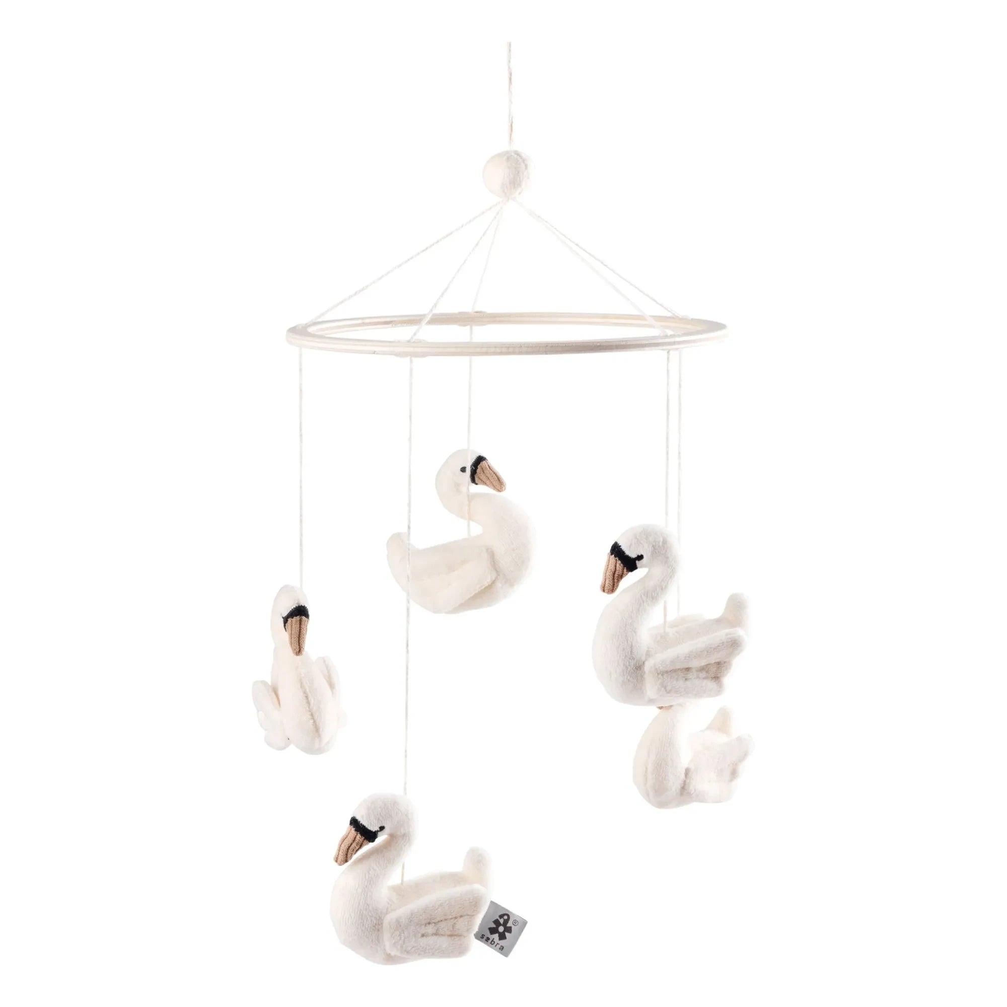 Cebra - Cisnes móviles | Blanco