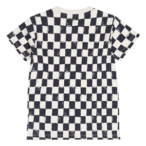 Tumble N'Dry - Camiseta sin mangas de algodón orgánico | Azul oscuro