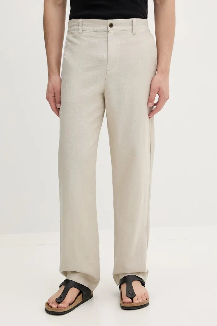 Pantalones de lino Les Deux para hombre