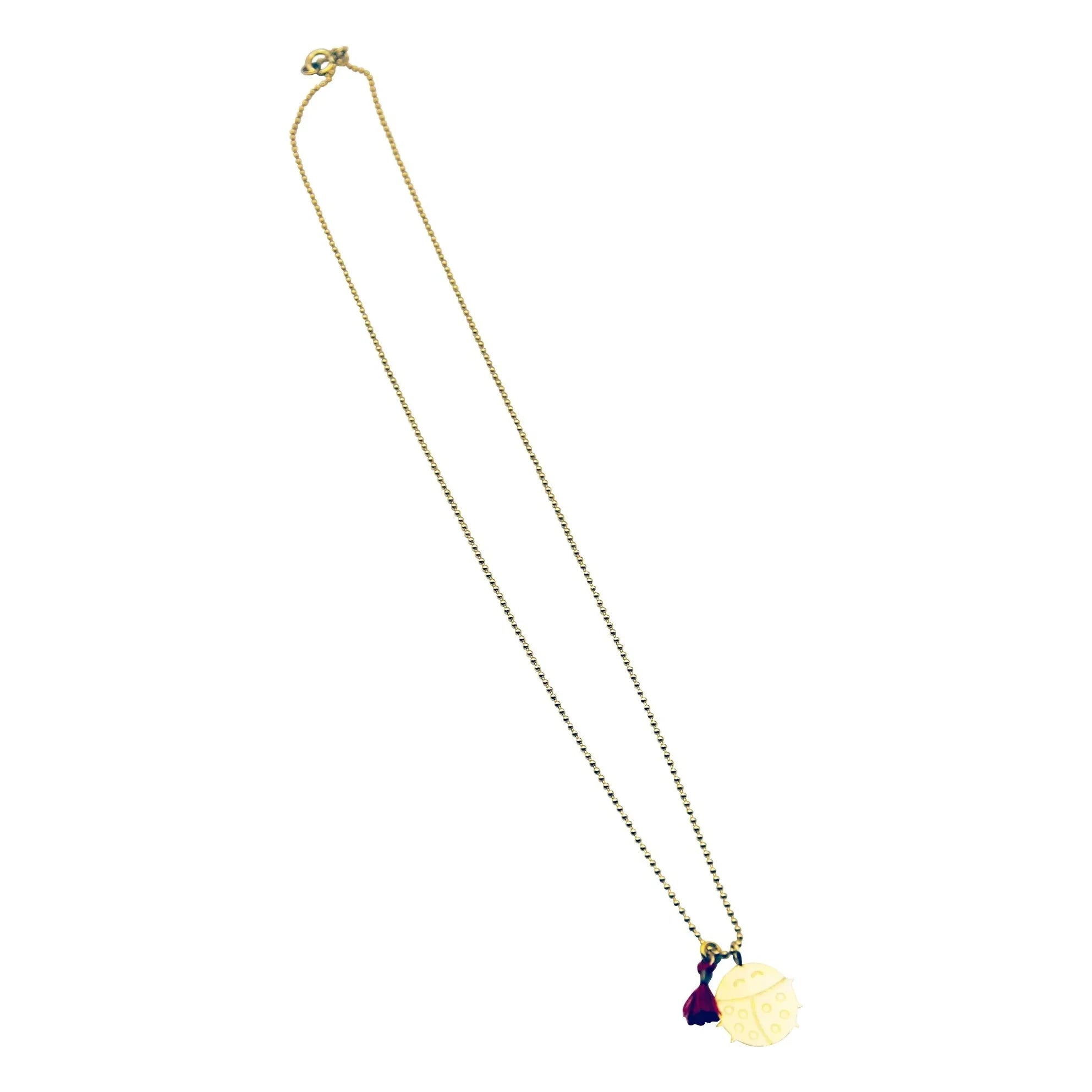 Adorabili - Collar de mariquita | Oro