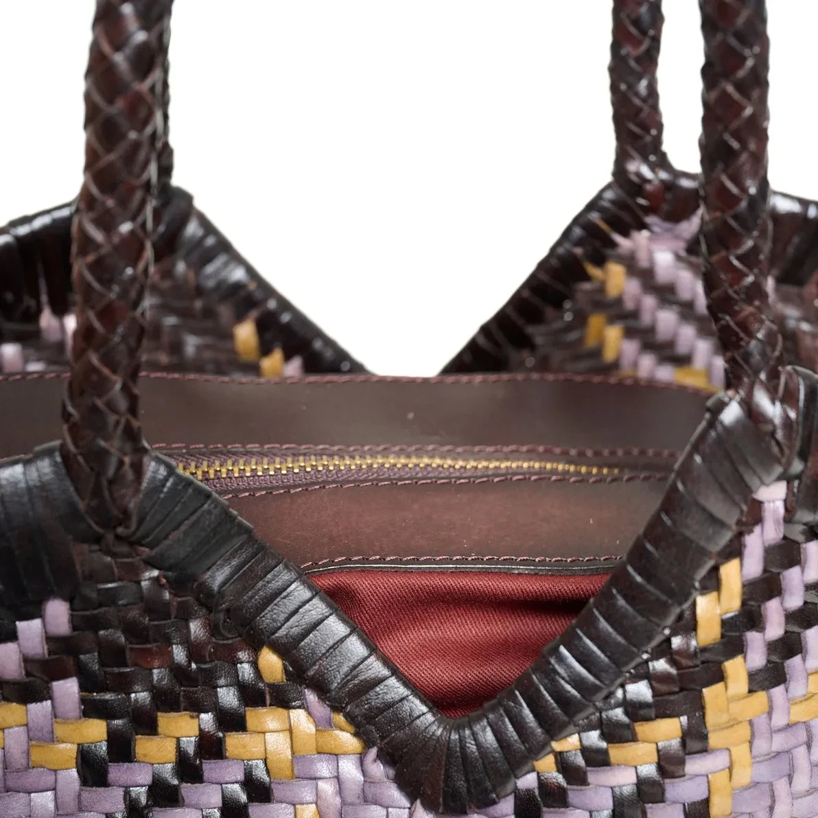 Vipera - Bolso Monet Madras de piel | Azul