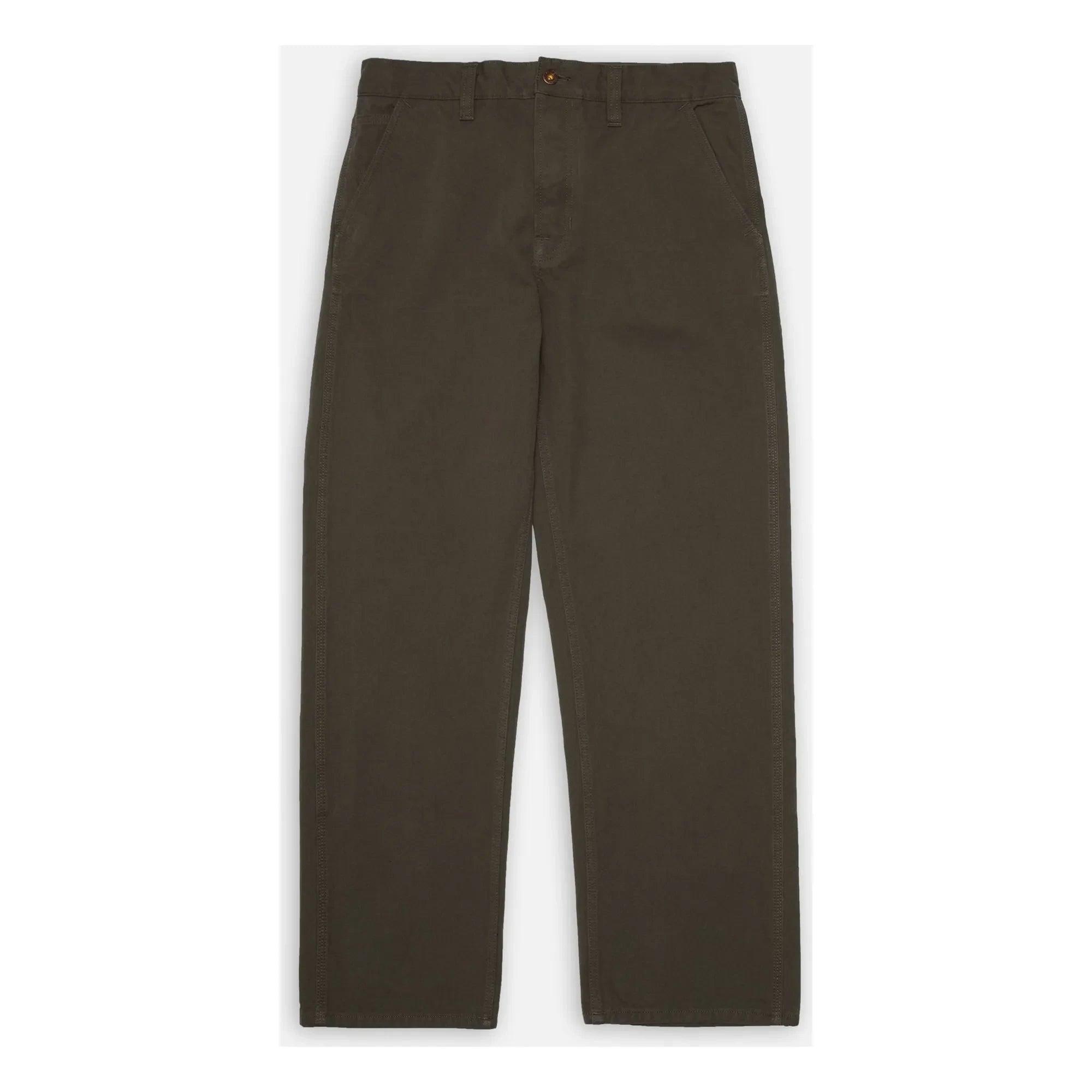 Nudie Jeans - Pantalones Tuff Tony | Caqui oscuro