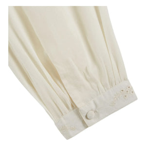 Emile et Ida - Blusa bordada Charline | Crudo