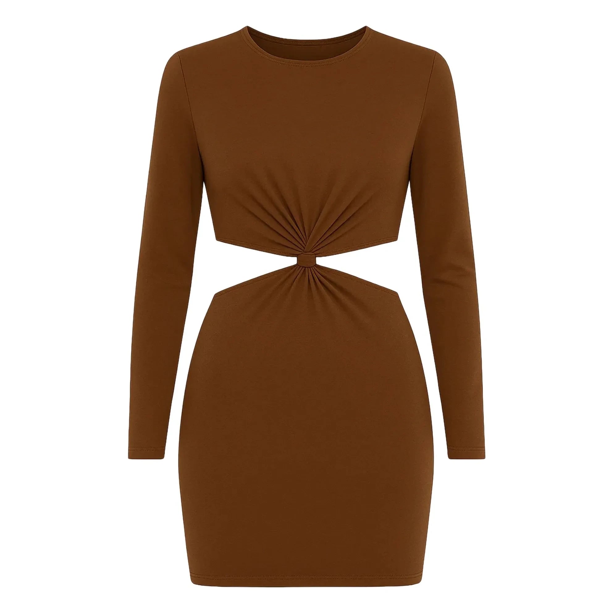 Vanessa Sposi - Vestido The Loop con Aberturas | Chocolate