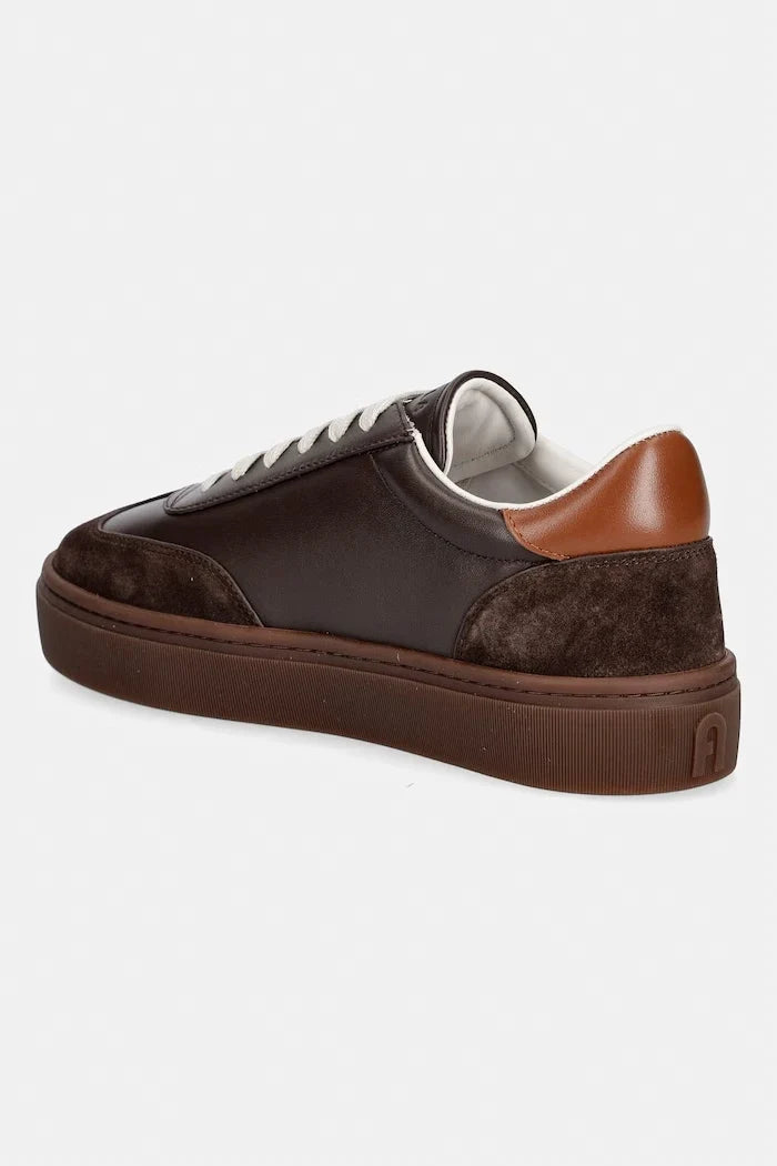 Zapatillas de piel con cordones Furla Allegra para mujer