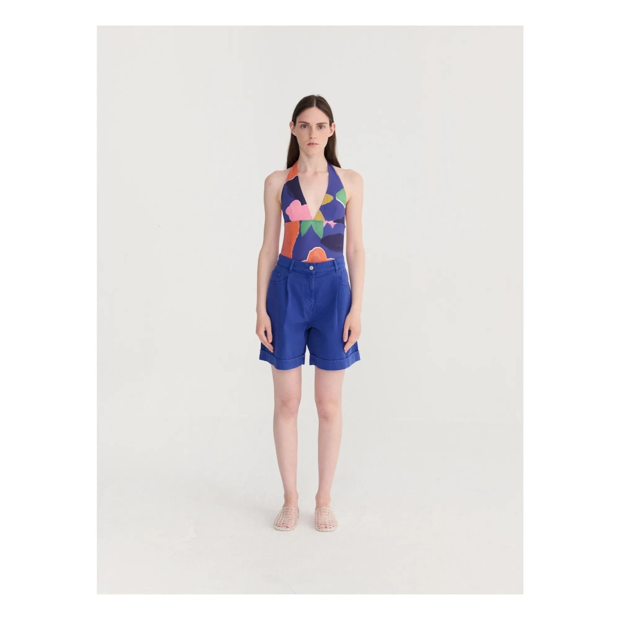 Bobo Choses - Bañador de una Pieza Blooming Color | Azul