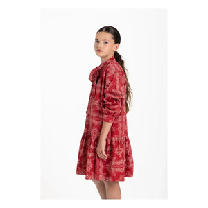 Cien Piezas - Vestido Romy Bandana | Rojo oscuro