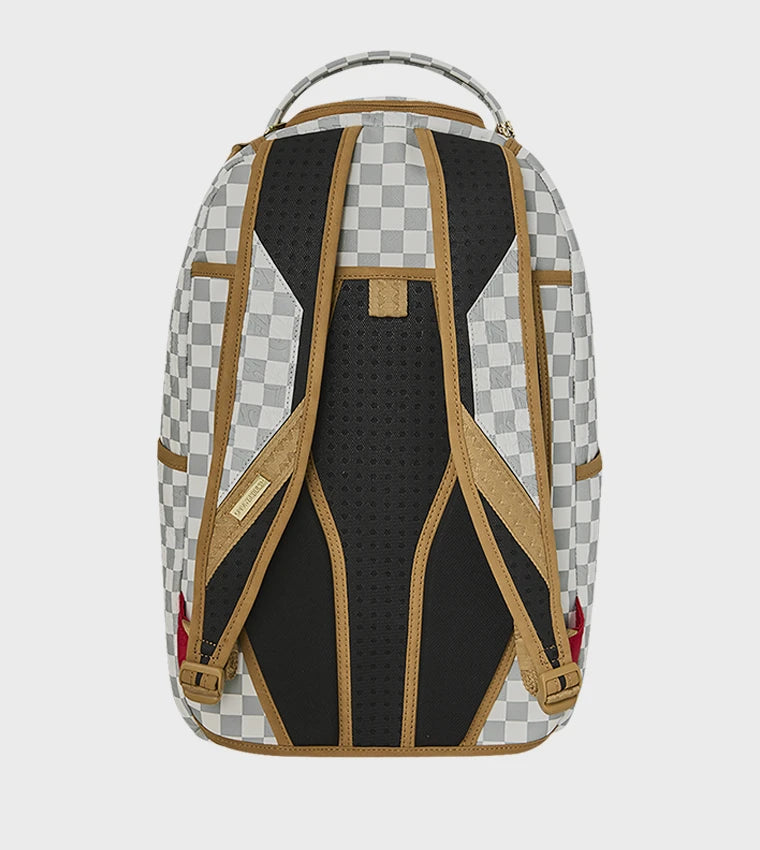 Sprayground - Graff Kabartmalı Kareli Sırt Çantası