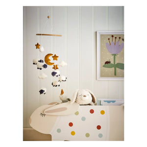 Bloomingville Mini - Cesta móvil | Blanco