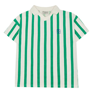 The Campamento - Polo de rayas verdes extragrande