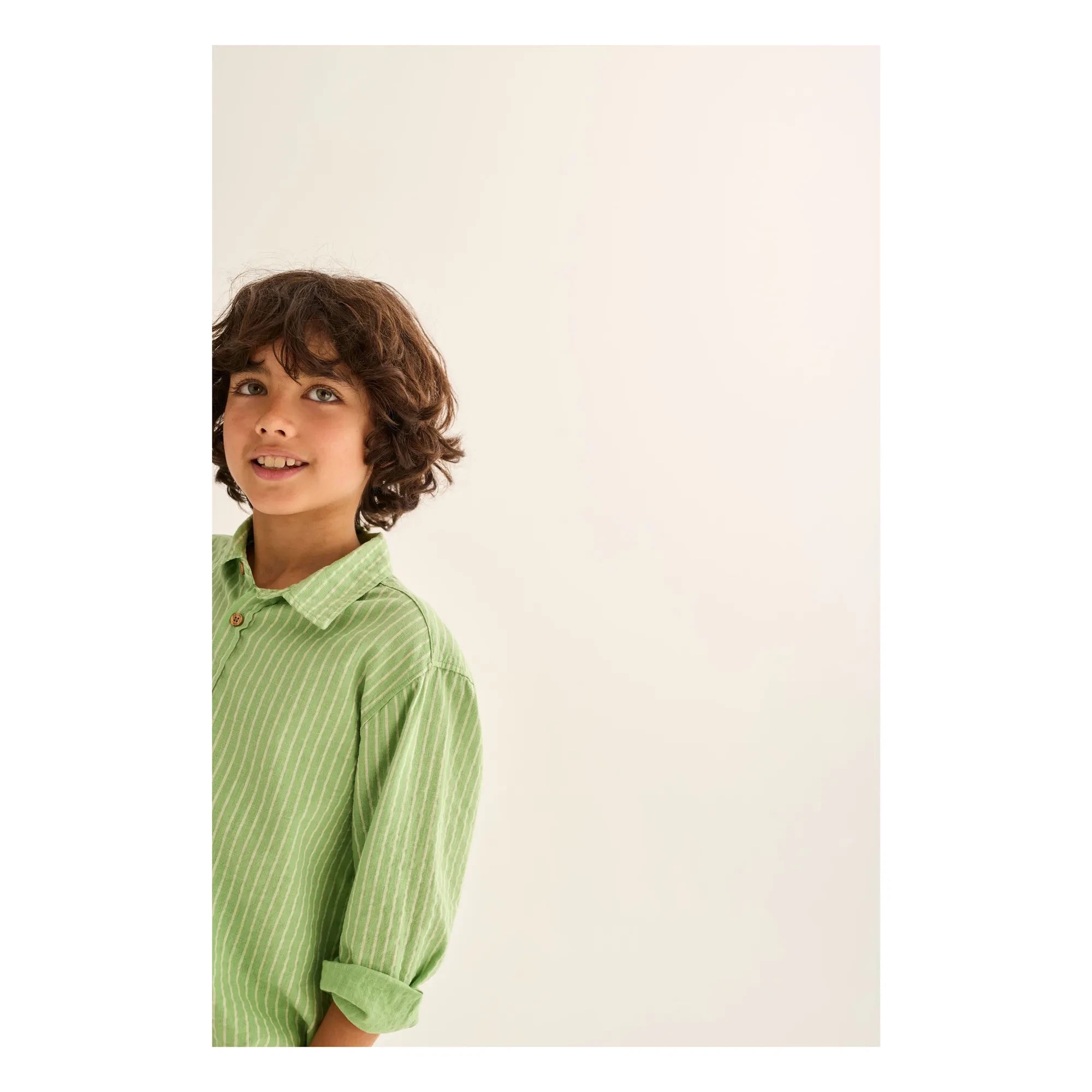 Cozmo - Camisa Rayas Eric | Verde Prado